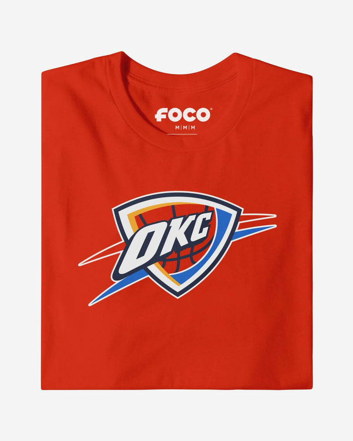 Oklahoma City Thunder Primary Logo T-Shirt FOCO Navy S - FOCO.com