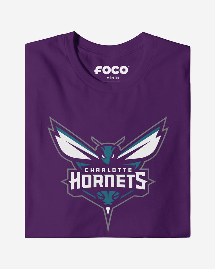Charlotte Hornets Primary Logo T-Shirt FOCO Marine S - FOCO.com