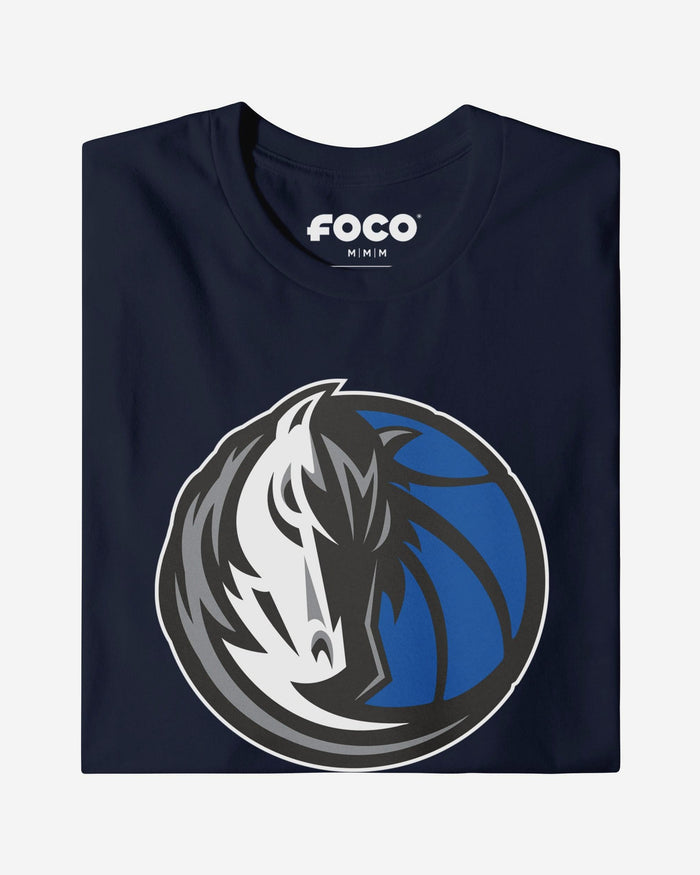 Dallas Mavericks Primary Logo T-Shirt FOCO True Royal S - FOCO.com