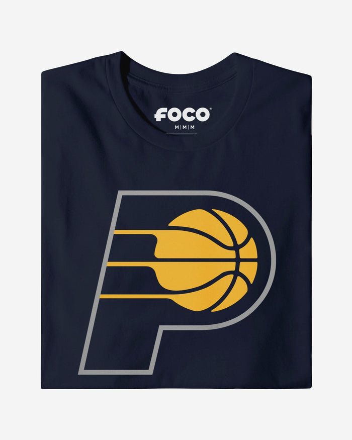 Indiana Pacers Primary Logo T-Shirt FOCO Navy S - FOCO.com