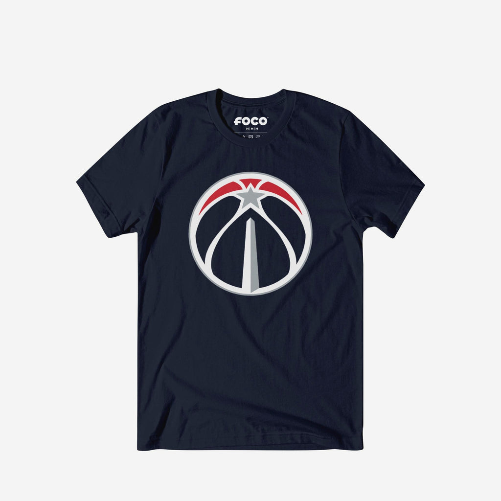 Washington Wizards Primary Logo T-Shirt FOCO Navy S - FOCO.com