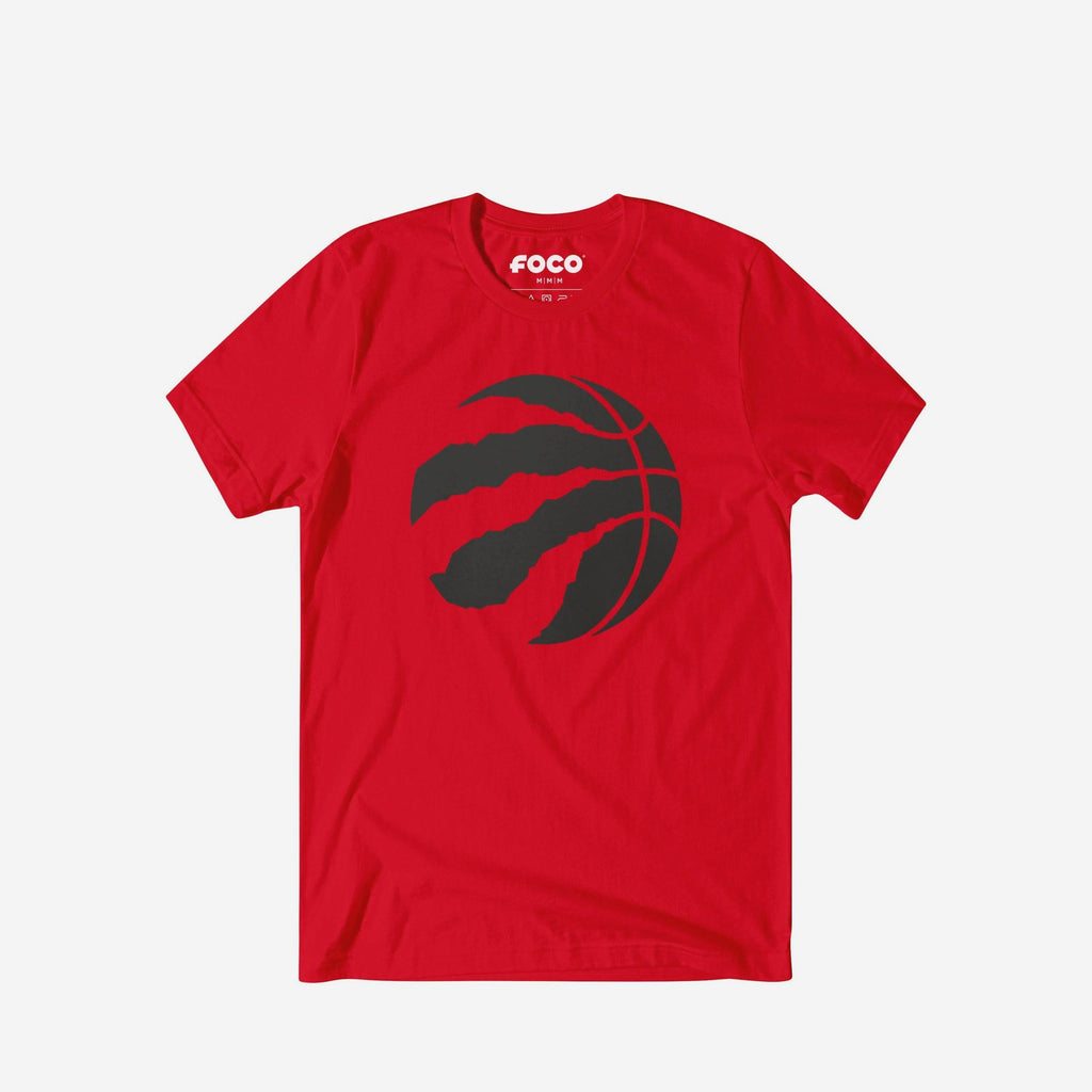 Toronto Raptors Primary Logo T-Shirt FOCO Red S - FOCO.com