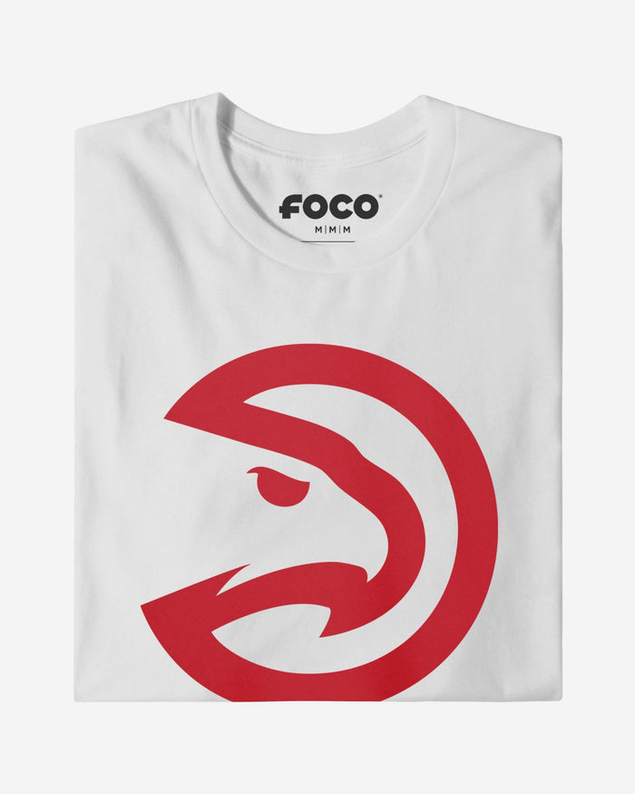 Atlanta Hawks Primary Logo T-Shirt FOCO Red S - FOCO.com
