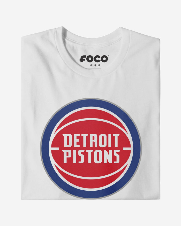 Detroit Pistons Primary Logo T-Shirt FOCO True Royal S - FOCO.com