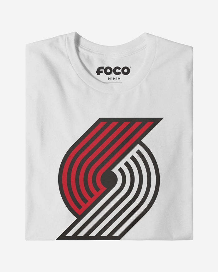 Portland Trail Blazers Primary Logo T-Shirt FOCO Red S - FOCO.com