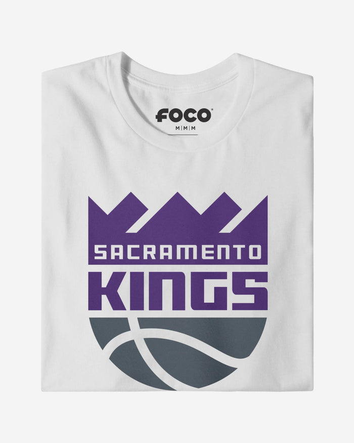 Sacramento Kings Primary Logo T-Shirt FOCO Team Purple S - FOCO.com