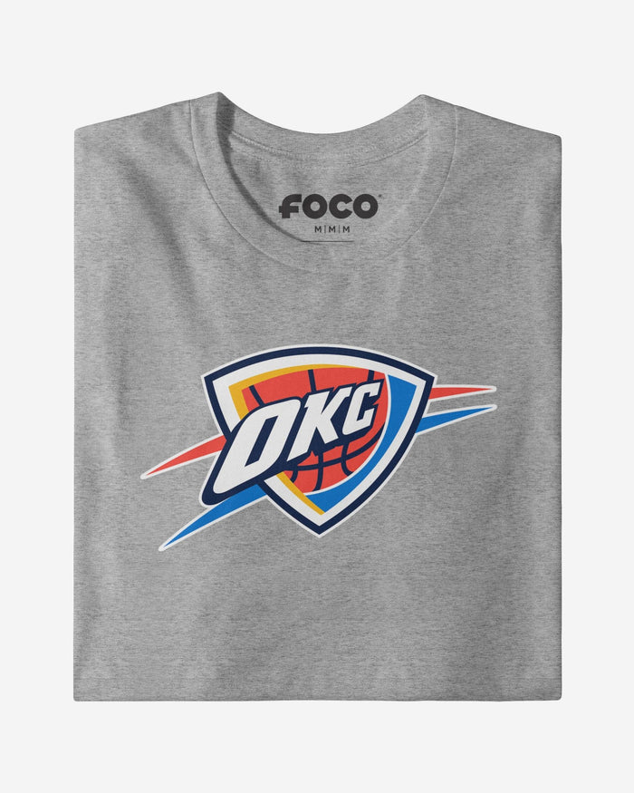 Oklahoma City Thunder Primary Logo T-Shirt FOCO Navy S - FOCO.com