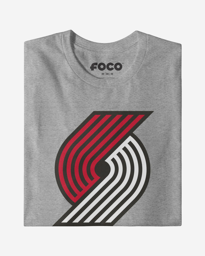 Portland Trail Blazers Primary Logo T-Shirt FOCO Red S - FOCO.com