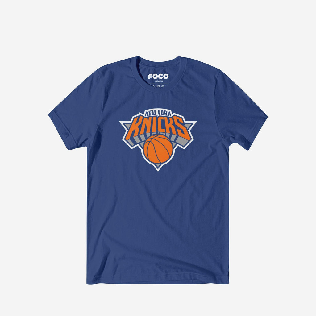 New York Knicks Primary Logo T-Shirt FOCO True Royal S - FOCO.com