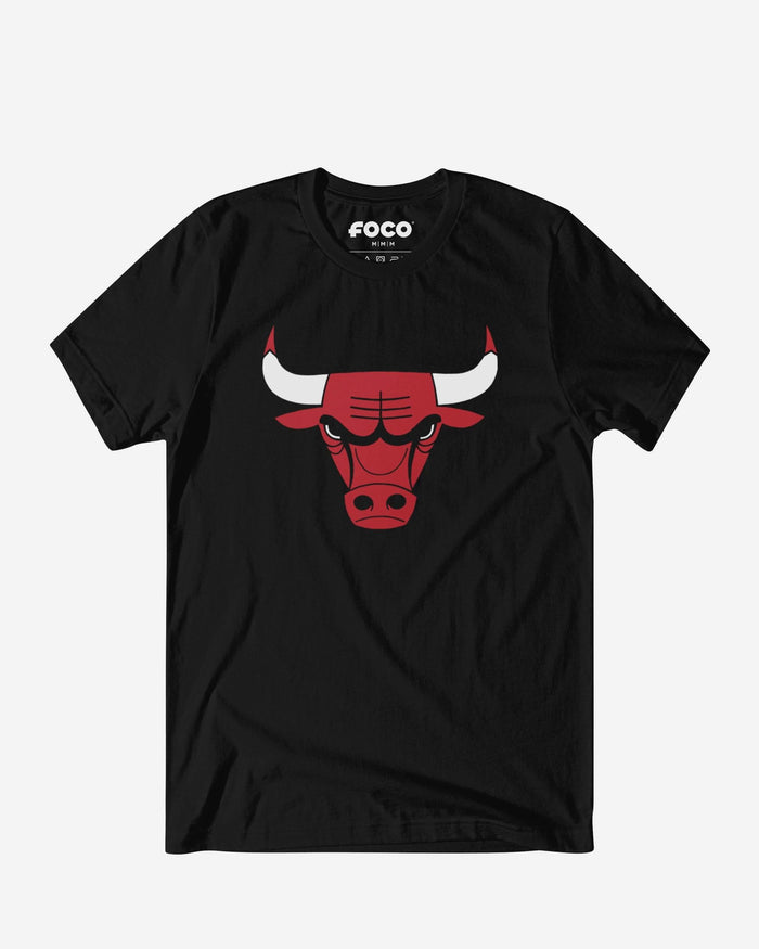 Chicago Bulls Primary Logo T-Shirt FOCO Black S - FOCO.com