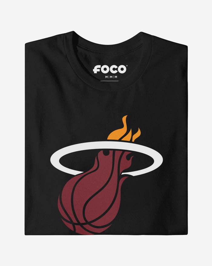 Miami Heat Primary Logo T-Shirt FOCO Canvas Red S - FOCO.com