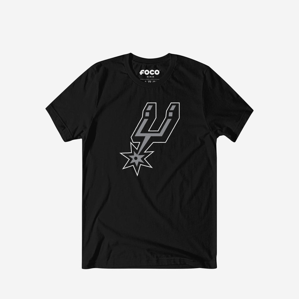 San Antonio Spurs Primary Logo T-Shirt FOCO Black S - FOCO.com