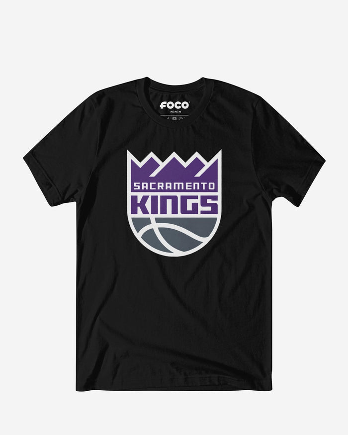 Sacramento Kings Primary Logo T-Shirt FOCO Black S - FOCO.com