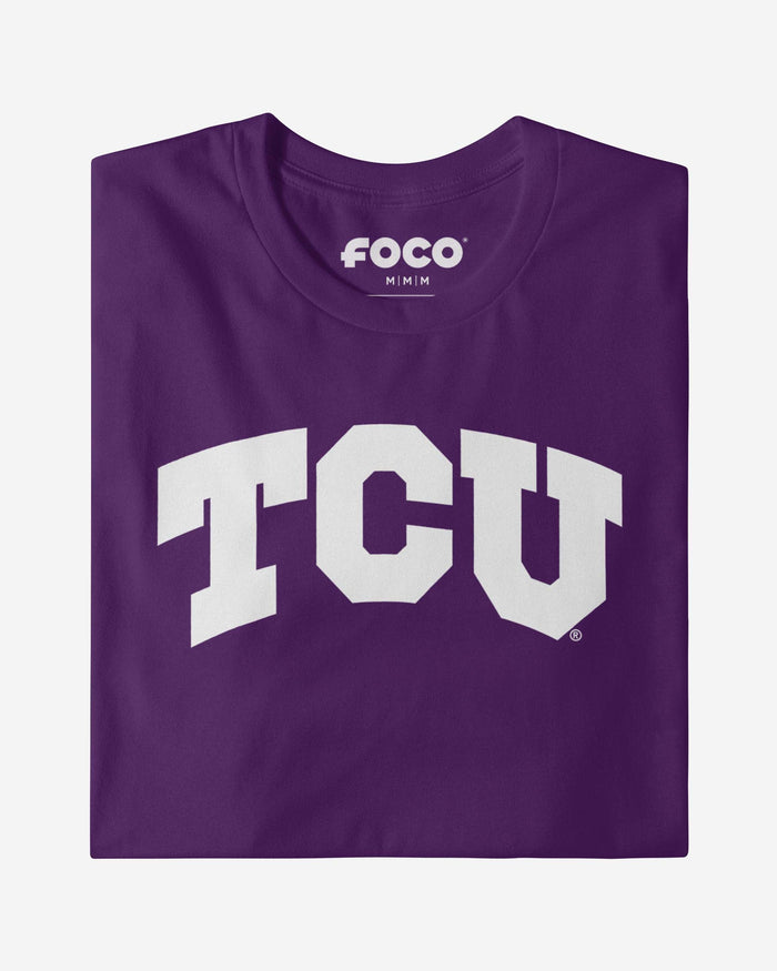 TCU Horned Frogs Primary Logo T-Shirt FOCO - FOCO.com