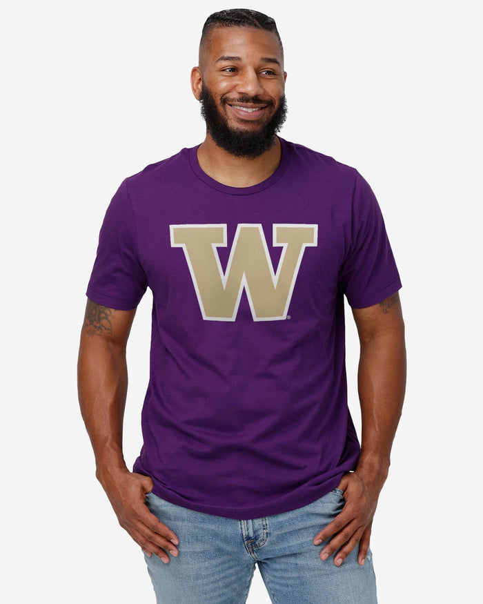 Washington Huskies Primary Logo T-Shirt FOCO - FOCO.com