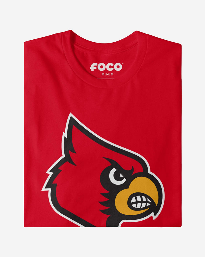 Louisville Cardinals Primary Logo T-Shirt FOCO - FOCO.com