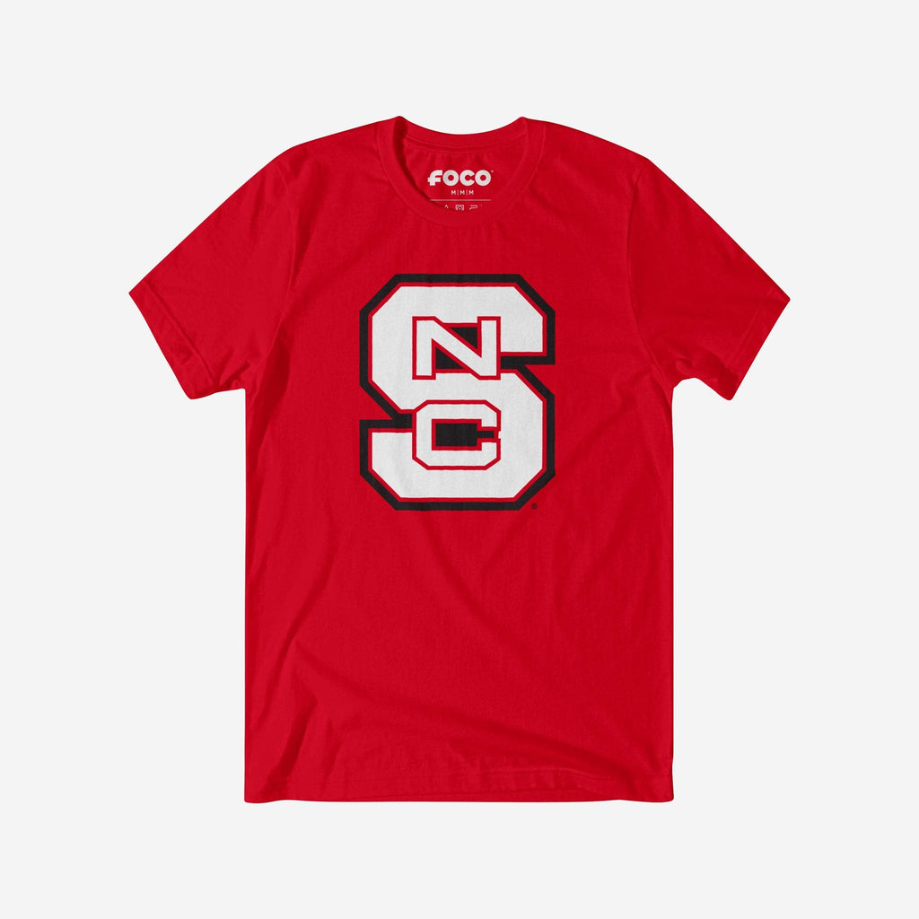 NC State Wolfpack Primary Logo T-Shirt FOCO Red S - FOCO.com