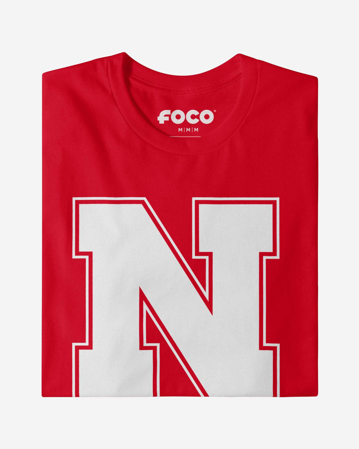 Nebraska Cornhuskers Primary Logo T-Shirt FOCO - FOCO.com