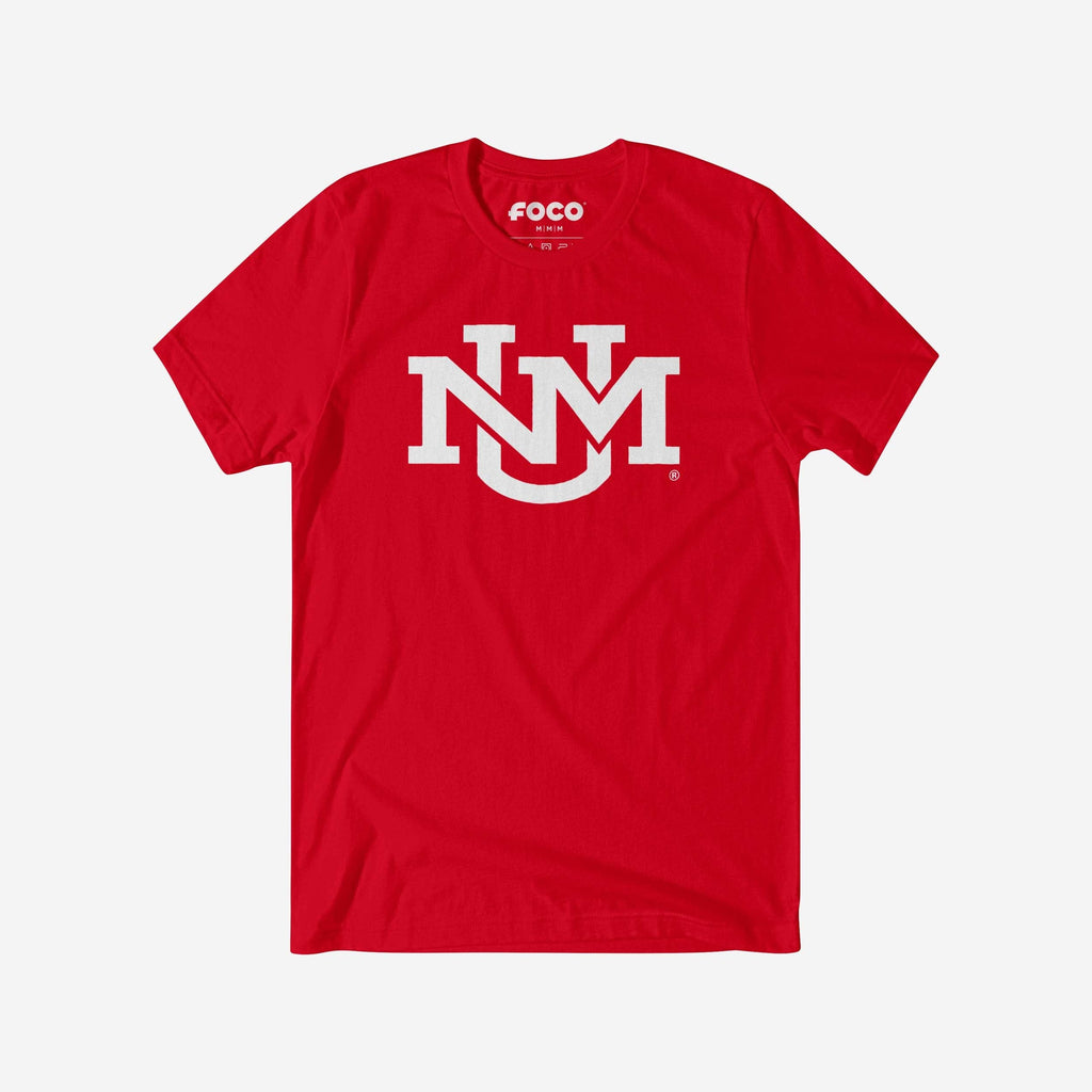 New Mexico Lobos Primary Logo T-Shirt FOCO Red S - FOCO.com