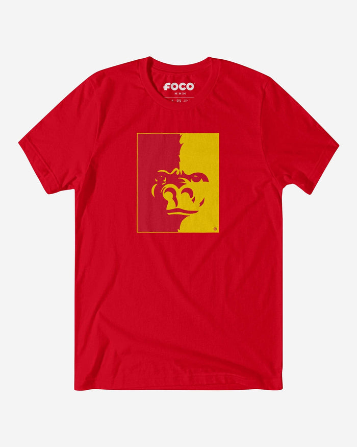 Pittsburg State Gorillas Primary Logo T-Shirt FOCO Red S - FOCO.com