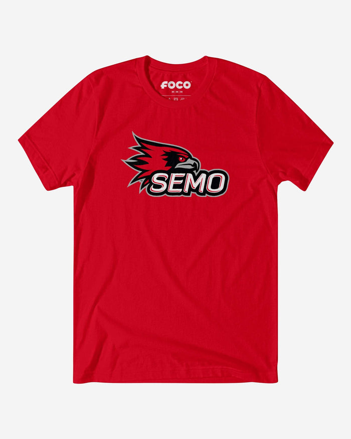 Southeast Missouri State Redhawks Primary Logo T-Shirt FOCO Red S - FOCO.com