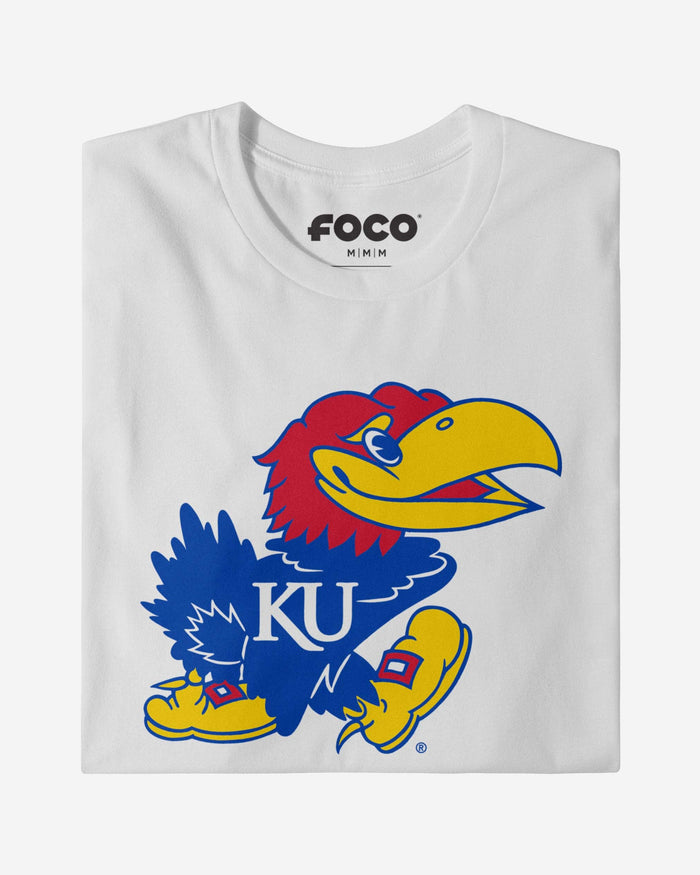 Kansas Jayhawks Primary Logo T-Shirt FOCO - FOCO.com