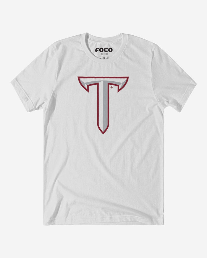 Troy Trojans Primary Logo T-Shirt FOCO White S - FOCO.com