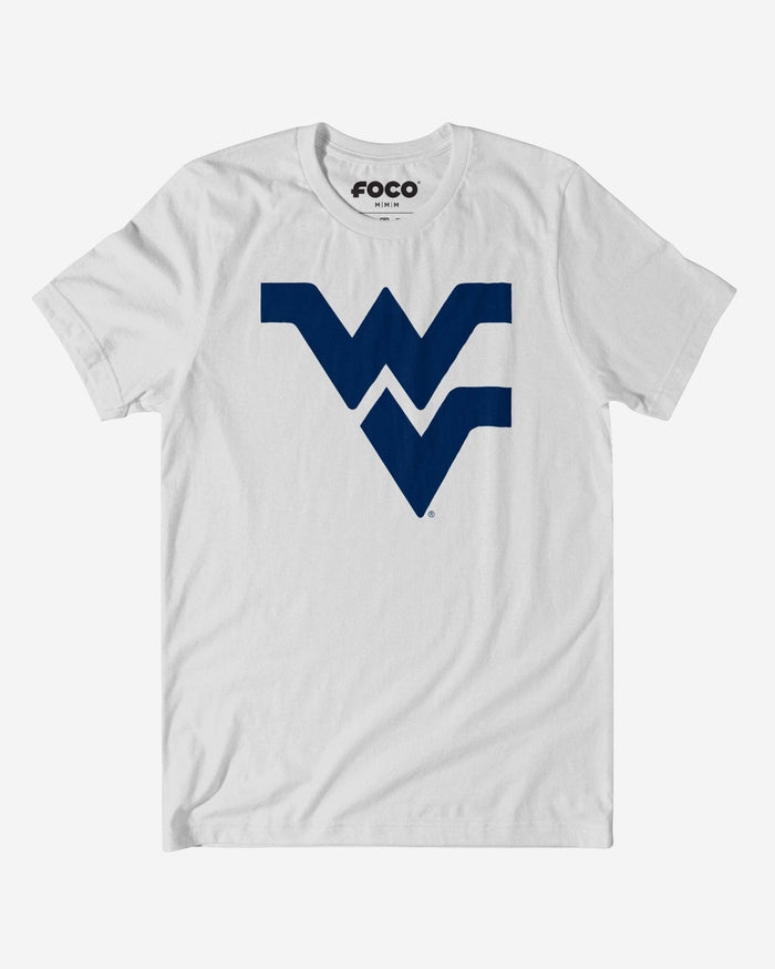 West Virginia Mountaineers Primary Logo T-Shirt FOCO White S - FOCO.com