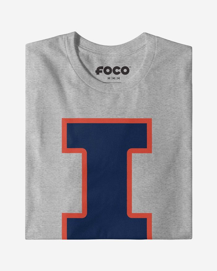 Illinois Fighting Illini Primary Logo T-Shirt FOCO - FOCO.com