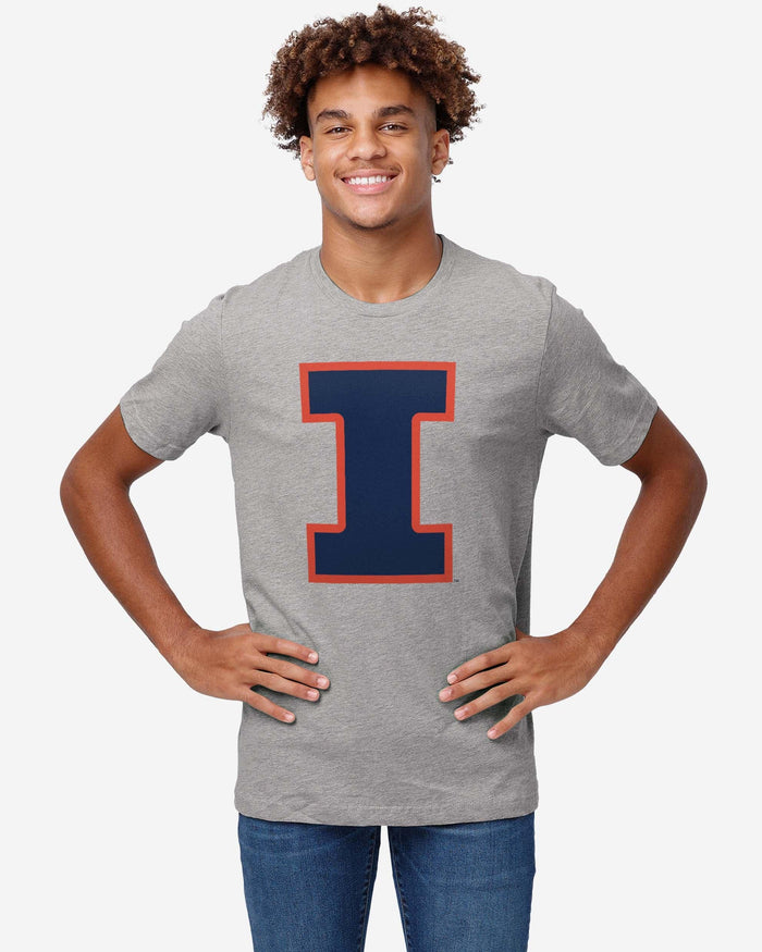 Illinois Fighting Illini Primary Logo T-Shirt FOCO - FOCO.com