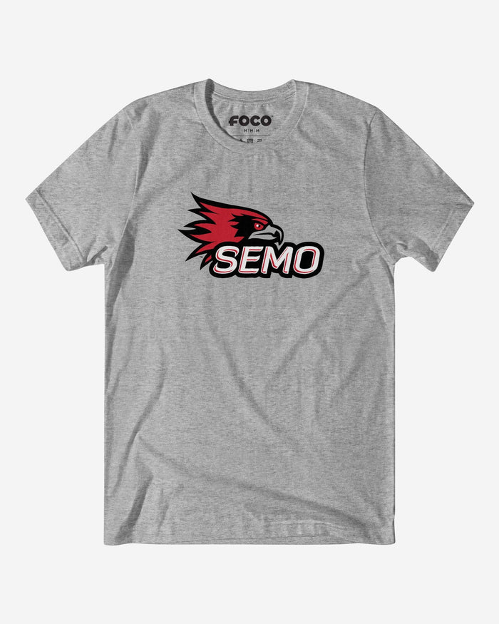 Southeast Missouri State Redhawks Primary Logo T-Shirt FOCO Athletic Heather S - FOCO.com