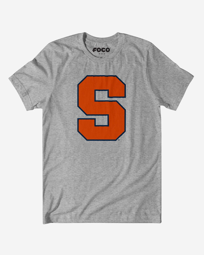 Syracuse Orange Primary Logo T-Shirt FOCO Athletic Heather S - FOCO.com