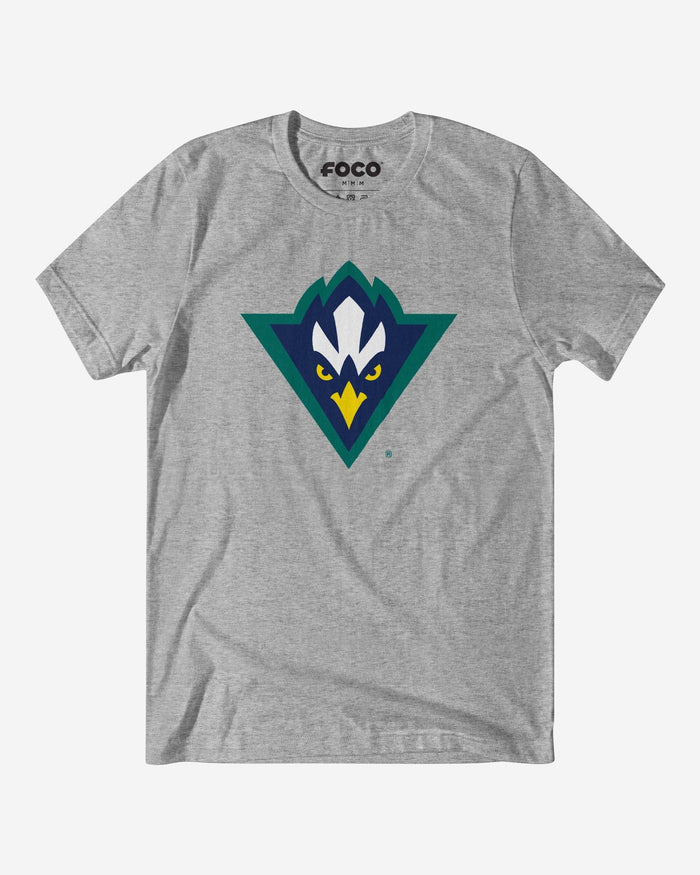 UNC Wilmington Seahawks Primary Logo T-Shirt FOCO Athletic Heather S - FOCO.com