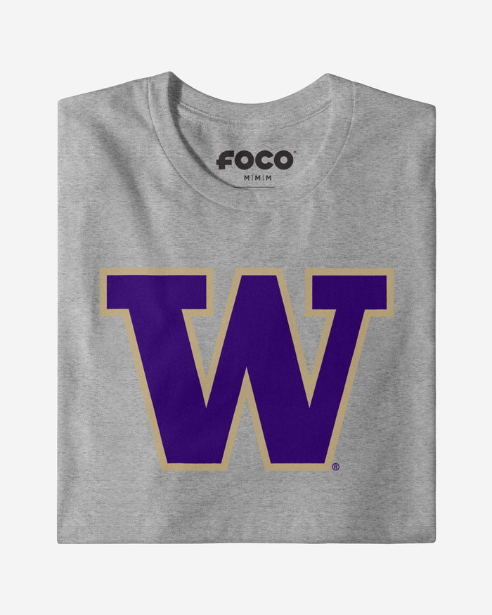 Washington Huskies Primary Logo T-Shirt FOCO - FOCO.com