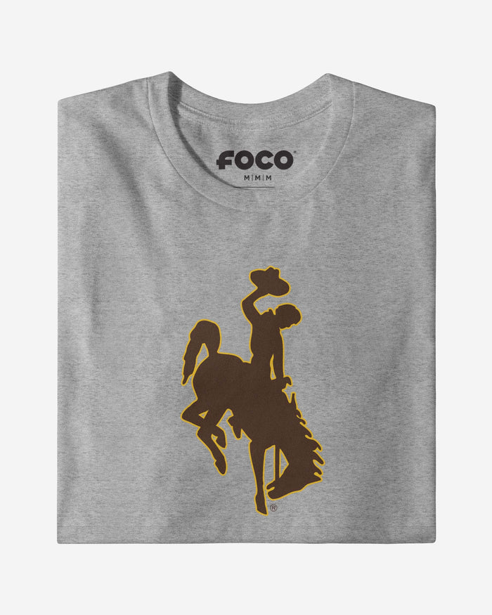 Wyoming Cowboys Primary Logo T-Shirt FOCO - FOCO.com