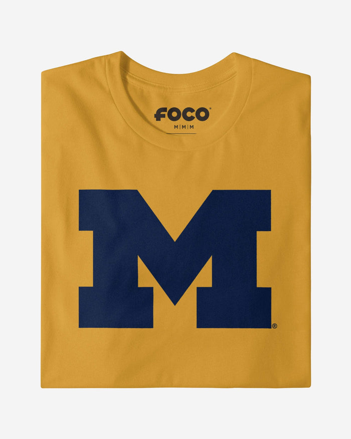 Michigan Wolverines Primary Logo T-Shirt FOCO - FOCO.com