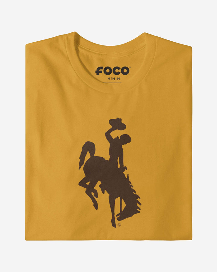 Wyoming Cowboys Primary Logo T-Shirt FOCO - FOCO.com