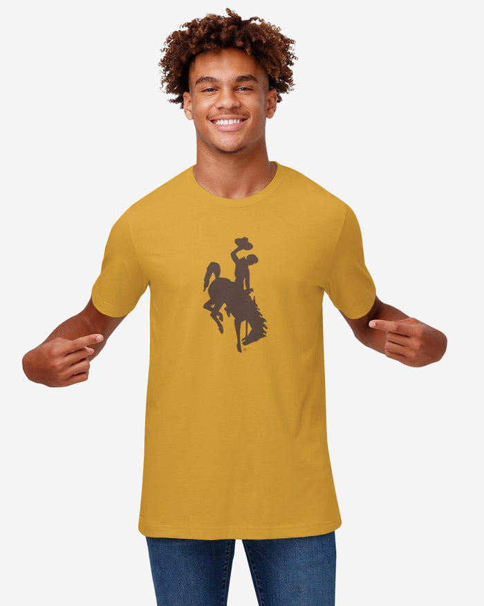 Wyoming Cowboys Primary Logo T-Shirt FOCO - FOCO.com