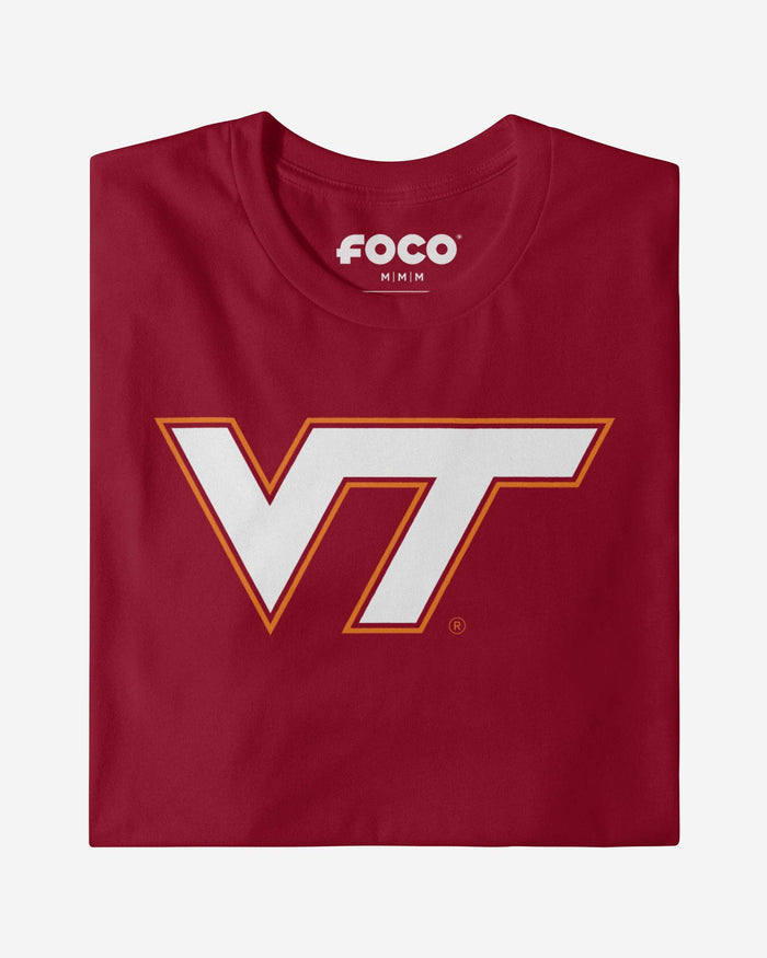 Virginia Tech Hokies Primary Logo T-Shirt FOCO - FOCO.com