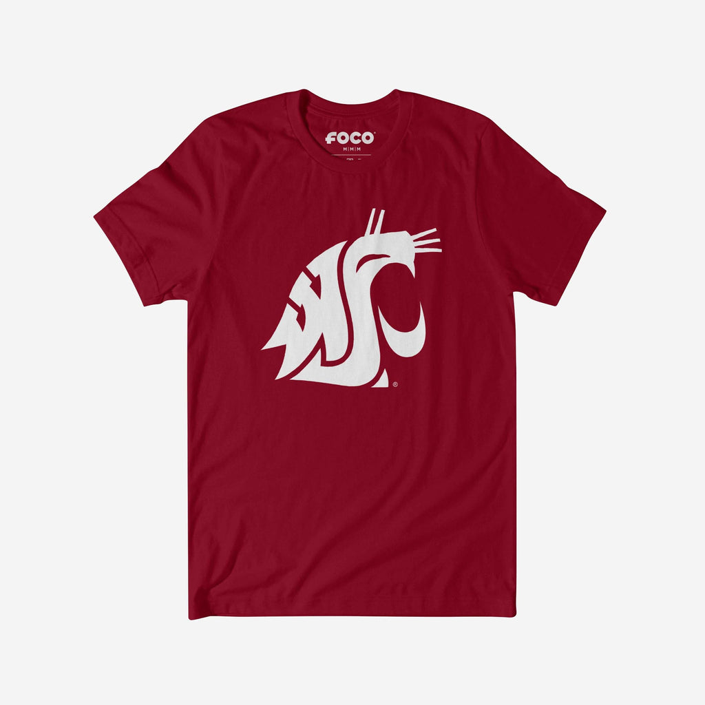 Washington State Cougars Primary Logo T-Shirt FOCO Cardinal S - FOCO.com