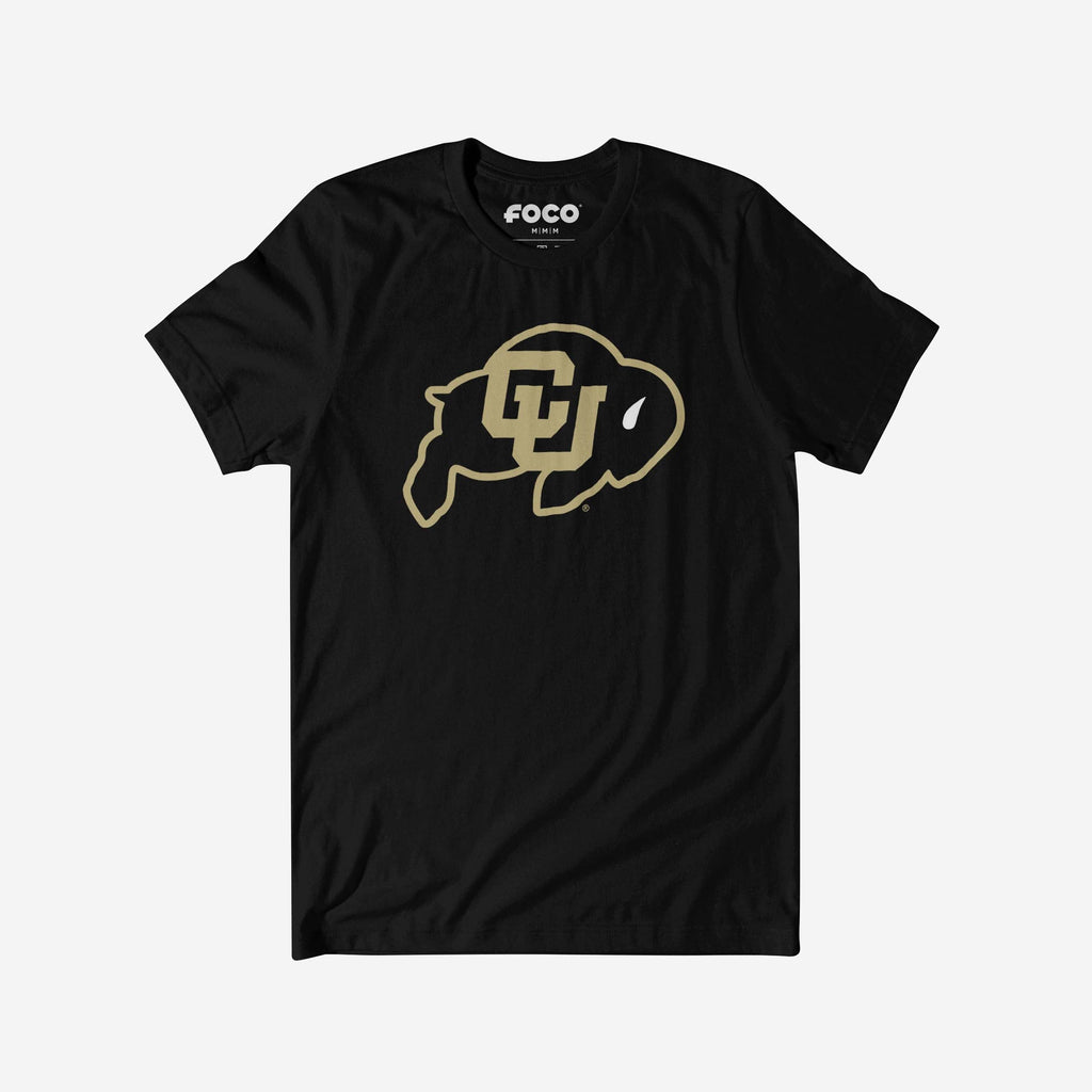 Colorado Buffaloes Primary Logo T-Shirt FOCO Black S - FOCO.com