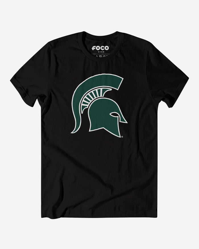 Michigan State Spartans Primary Logo T-Shirt FOCO Black S - FOCO.com