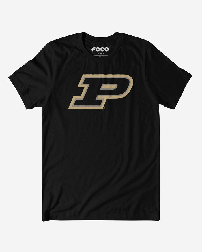 Purdue Boilermakers Primary Logo T-Shirt FOCO Black S - FOCO.com