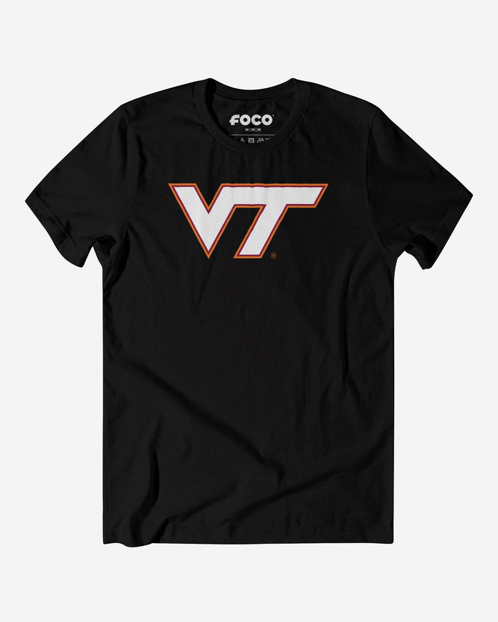 Virginia Tech Hokies Primary Logo T-Shirt FOCO Black S - FOCO.com