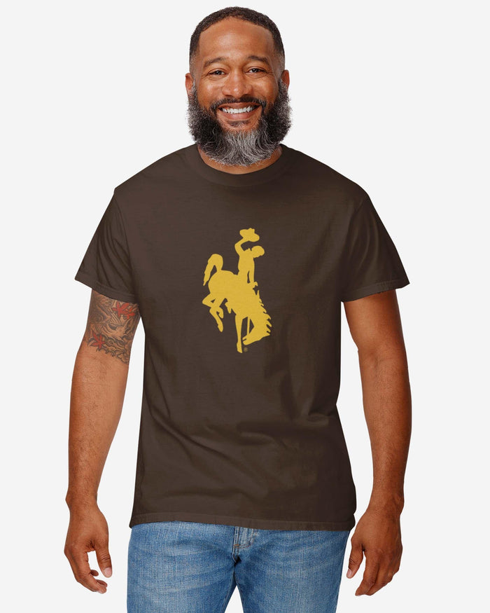 Wyoming Cowboys Primary Logo T-Shirt FOCO - FOCO.com