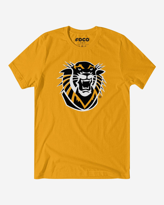 Fort Hays State Tigers Primary Logo T-Shirt FOCO Gold S - FOCO.com