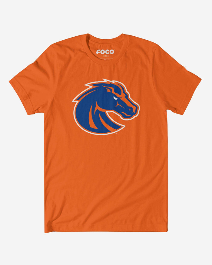 Boise State Broncos Primary Logo T-Shirt FOCO Orange S - FOCO.com