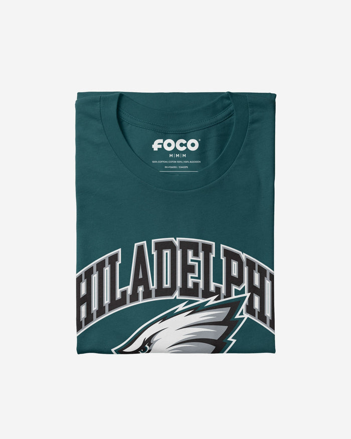 Philadelphia Eagles Arched Wordmark T-Shirt FOCO - FOCO.com