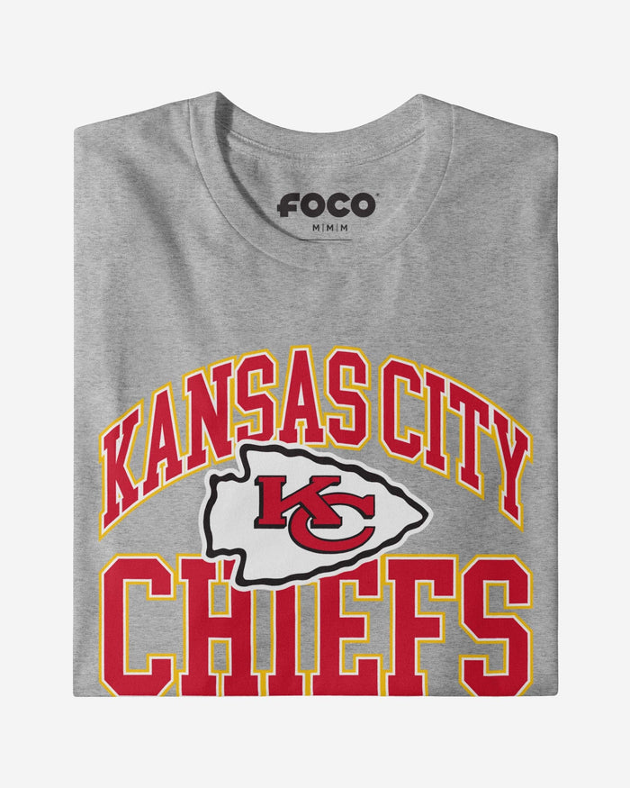 Kansas City Chiefs Arched Wordmark T-Shirt FOCO - FOCO.com