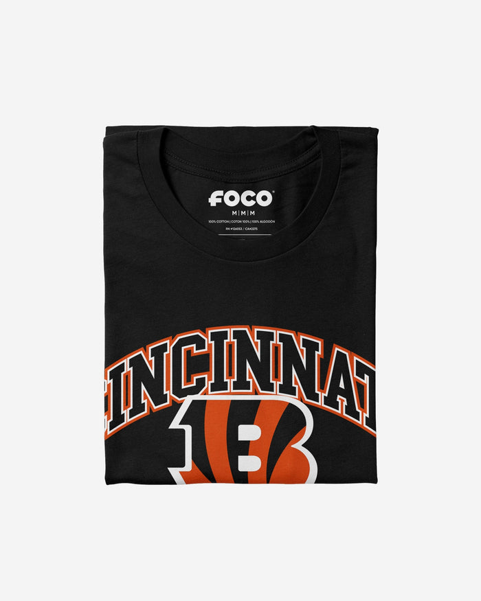 Cincinnati Bengals Arched Wordmark T-Shirt FOCO - FOCO.com